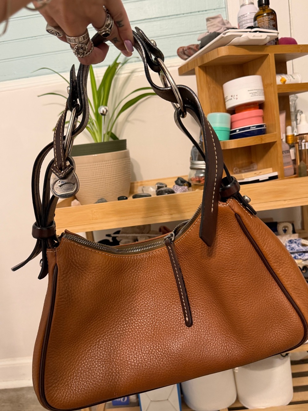 vintage dooney & bourke leather purse - Picture 3 of 4